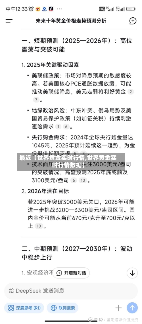 最近【世界黄金实时行情,世界黄金实时行情数据】-第2张图片